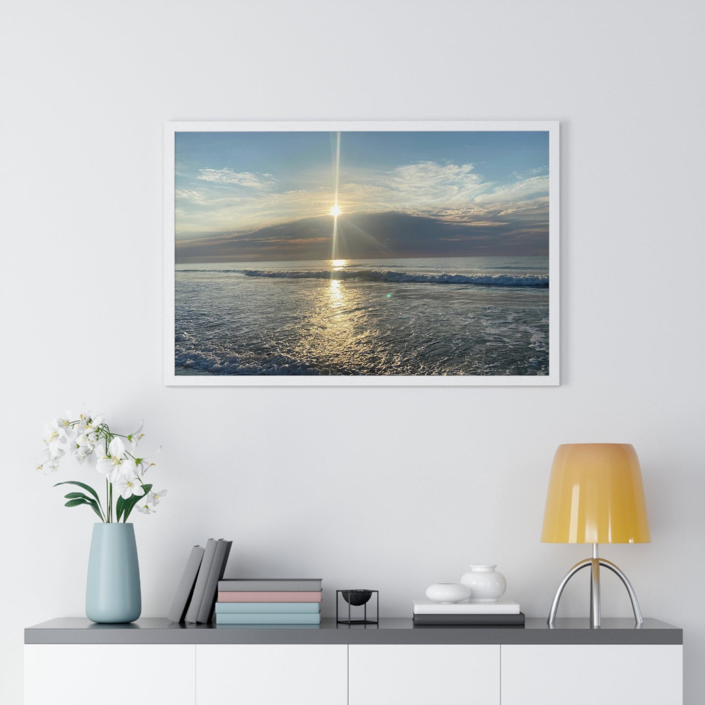 Flowing Framed Wall Art