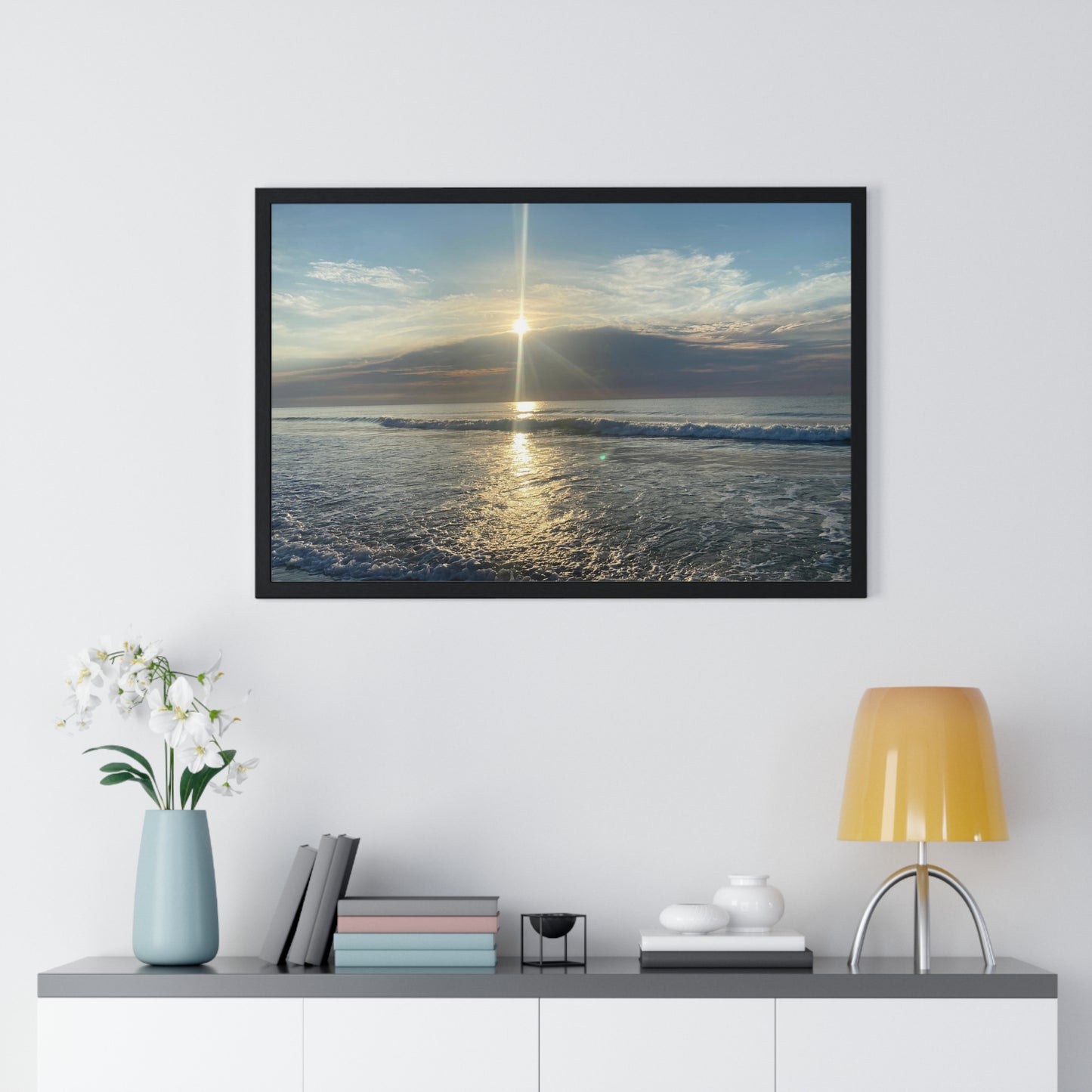 Flowing Framed Wall Art